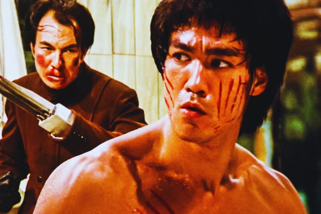 dummy used in enter the dragon han fight scene